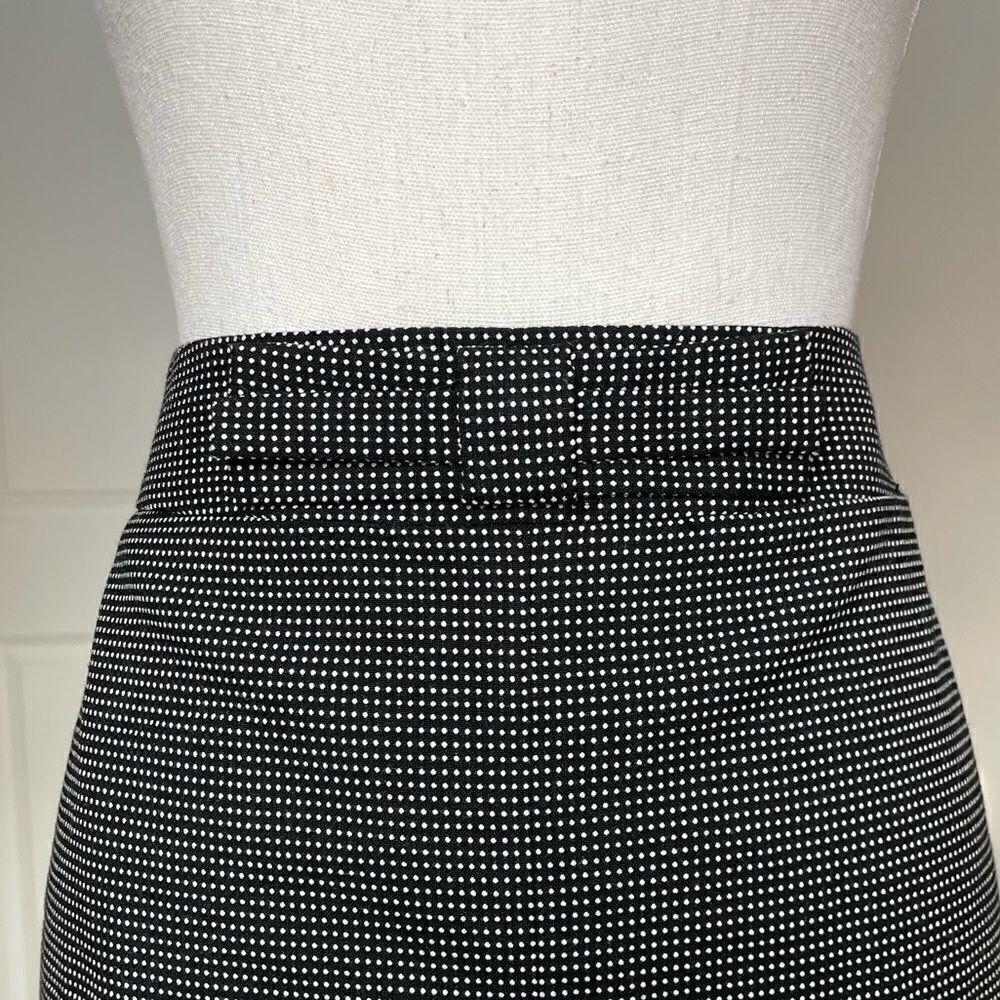 Banana Republic Micro-dot Bow Front Pencil Skirt - Picture 4 of 10